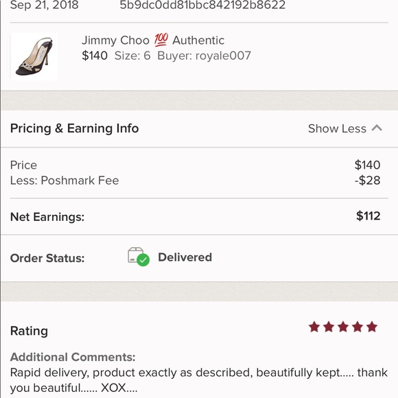 Posh Ambassador 💯 Authentic - Picture 5 of 8